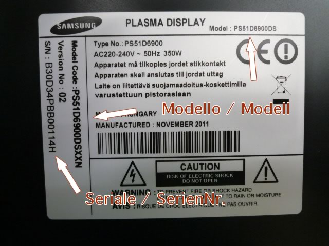 Samsung Plama TV